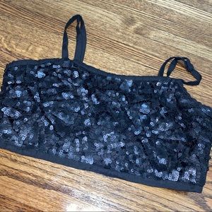 Black sequins inspired Brallette